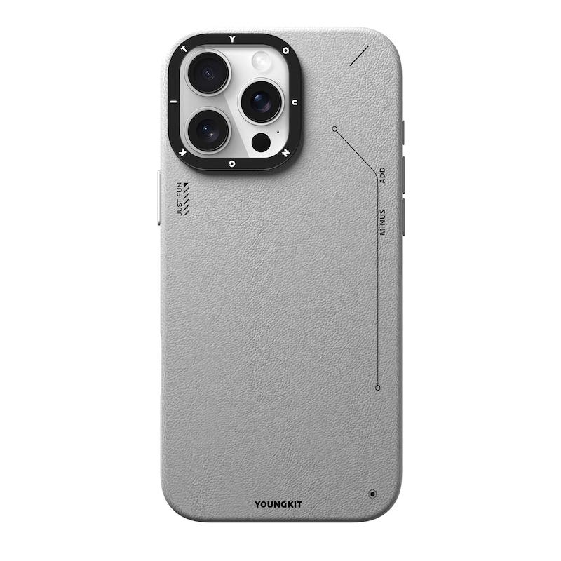 قاب چرمی مات Youngkit مدل Simple Matte Leather با مگ‌سیف