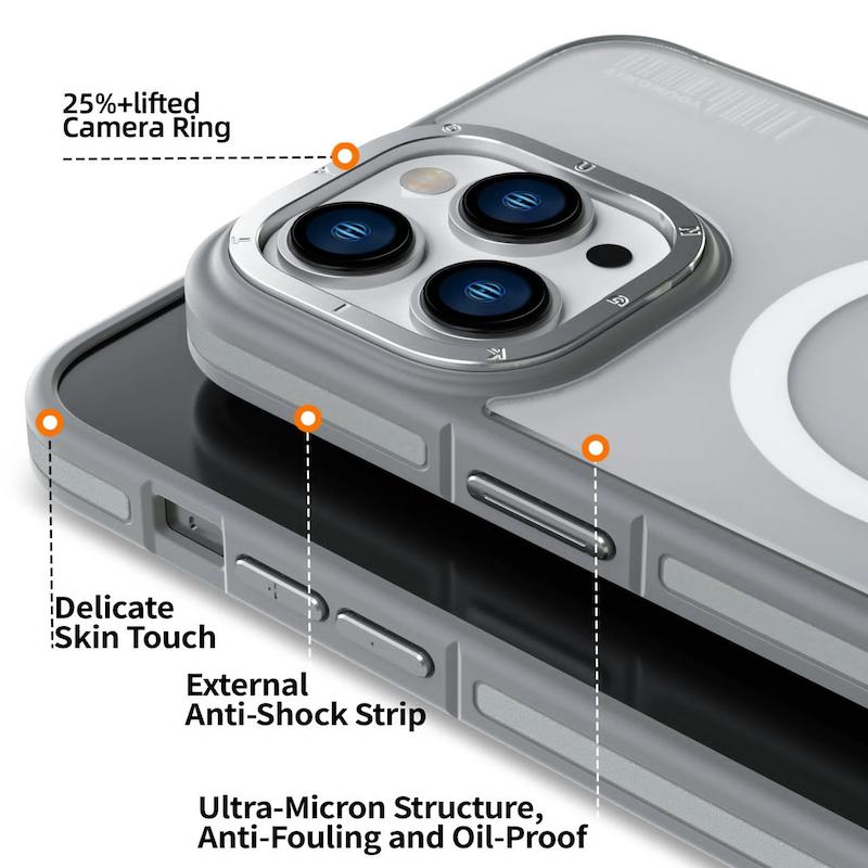 قاب Youngkit یانگ کیت Rock Sand Skin Feel Magsafe Series Iphone