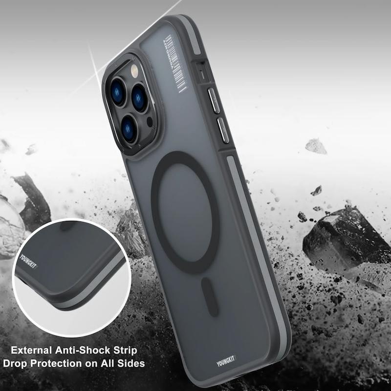 قاب Youngkit یانگ کیت Rock Sand Skin Feel Magsafe Series Iphone