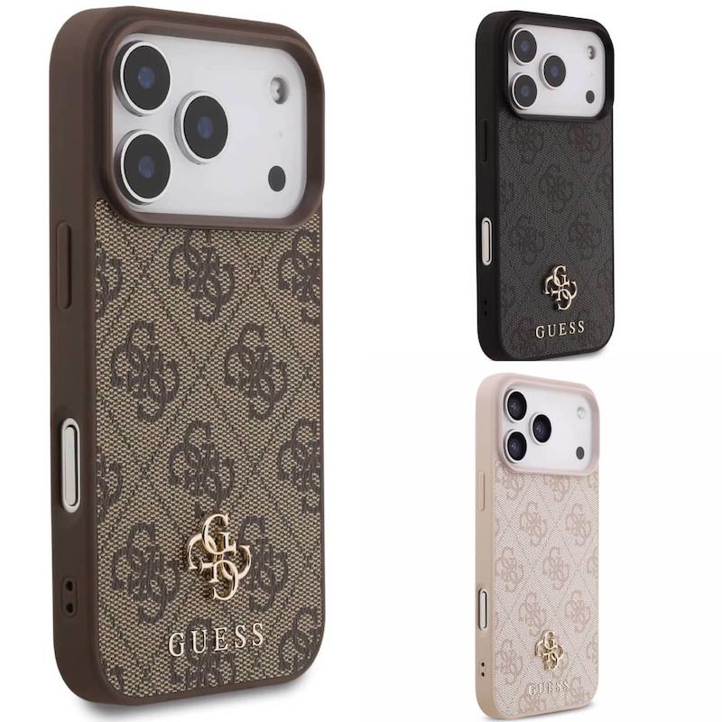 قاب Guess گس طرح دار دو لوگو کوچک Iphone سری 17