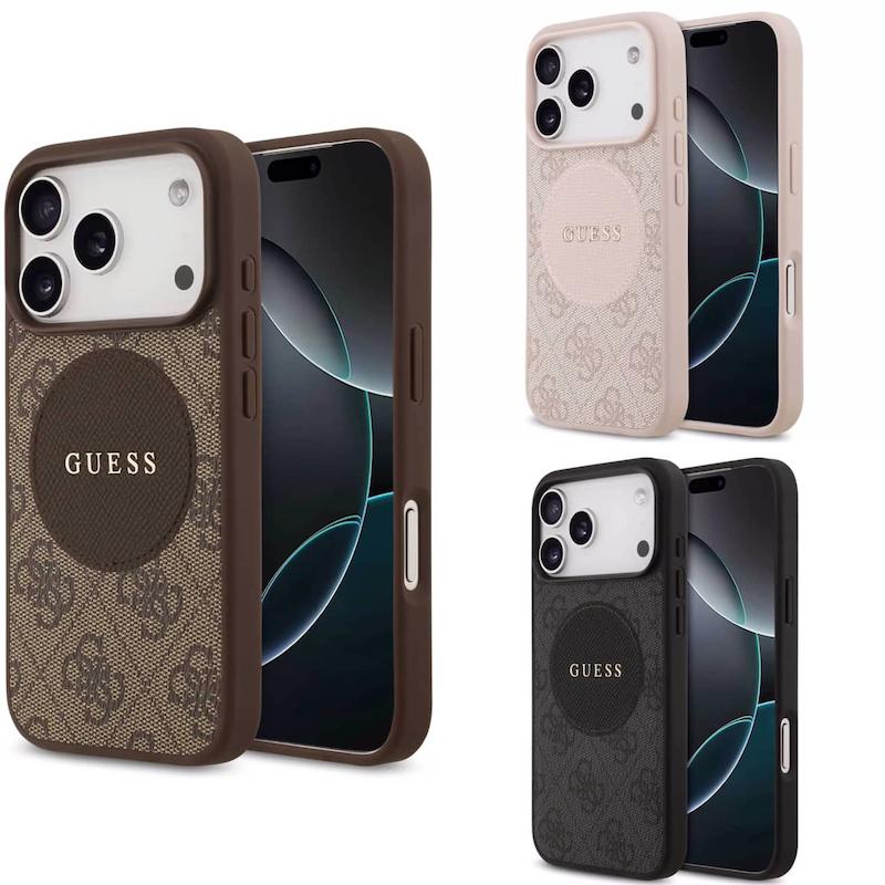 قاب Magsafe Guess گس مگ سیف دار رنگی Iphone سری 17