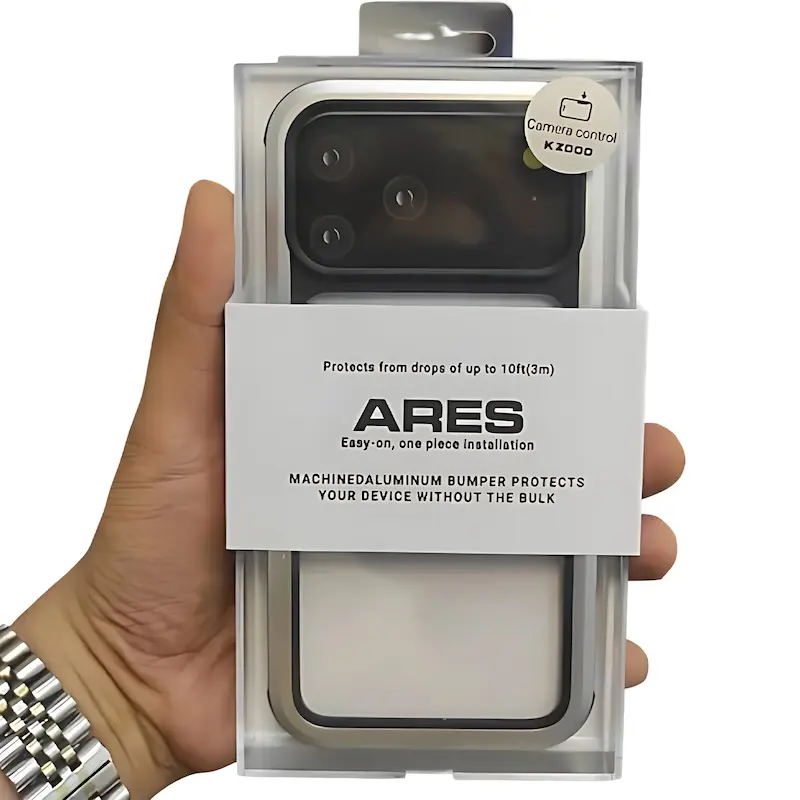 قاب شفاف ضد ضربه کی زد دوو KZDOO ARES مناسب آیفون 17 پرو مکس iPhone 17 Pro Max