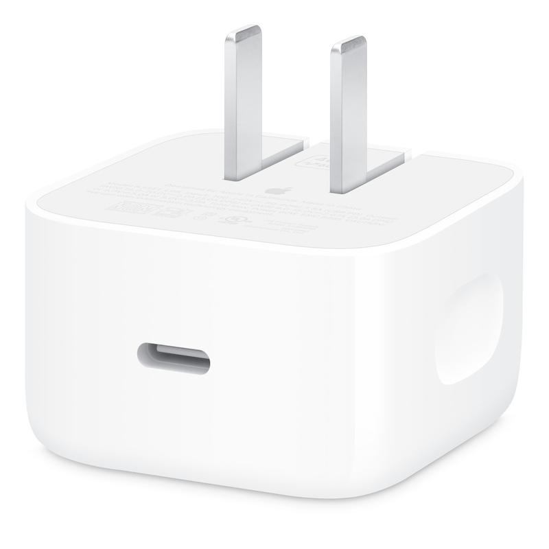 شارژر اورجینال 40w اپل Apple 40W Dynamic Power Adapter with 60W Max پارت نامبر کانادا - دو پین