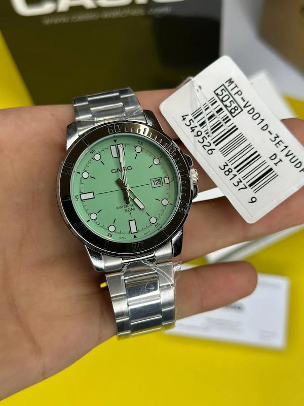 ساعت مچی مردانه کاسیو رفرنس MTP-VD01D-3E1VUDF