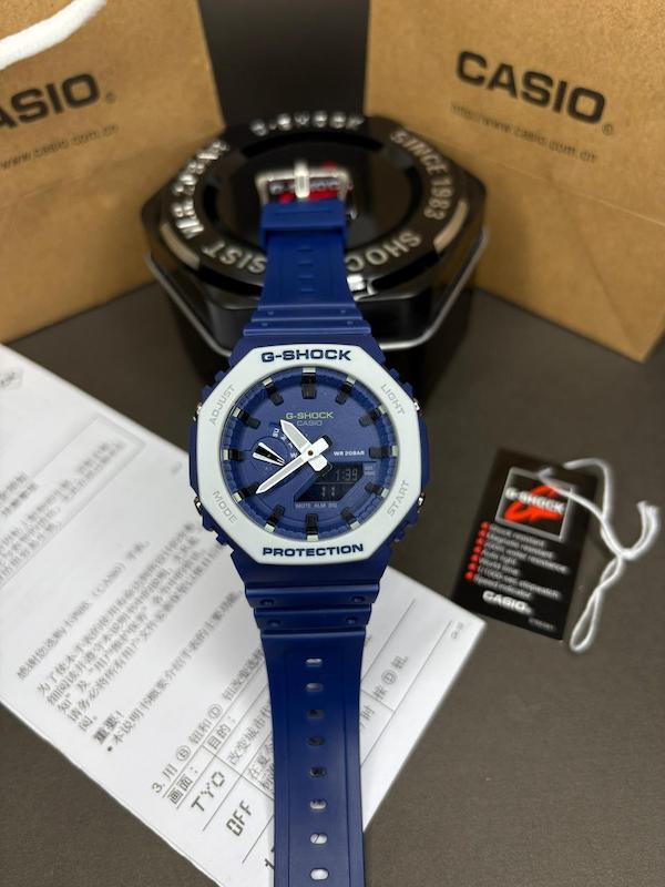 ساعت کاسیو جیشاک مدل Casio G-Shock GA2110ET-2A  سورمه ای کیفیت سوپر مستر کوالیتی