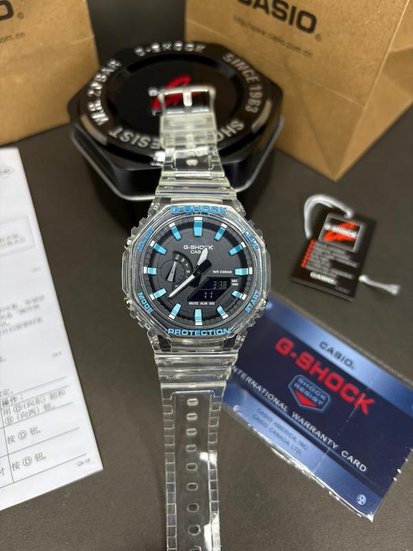 ساعت کاسیو جیشاک مدل Casio Gshock GA-S2100  کریستالی کیفیت سوپر مستر کوالیتی