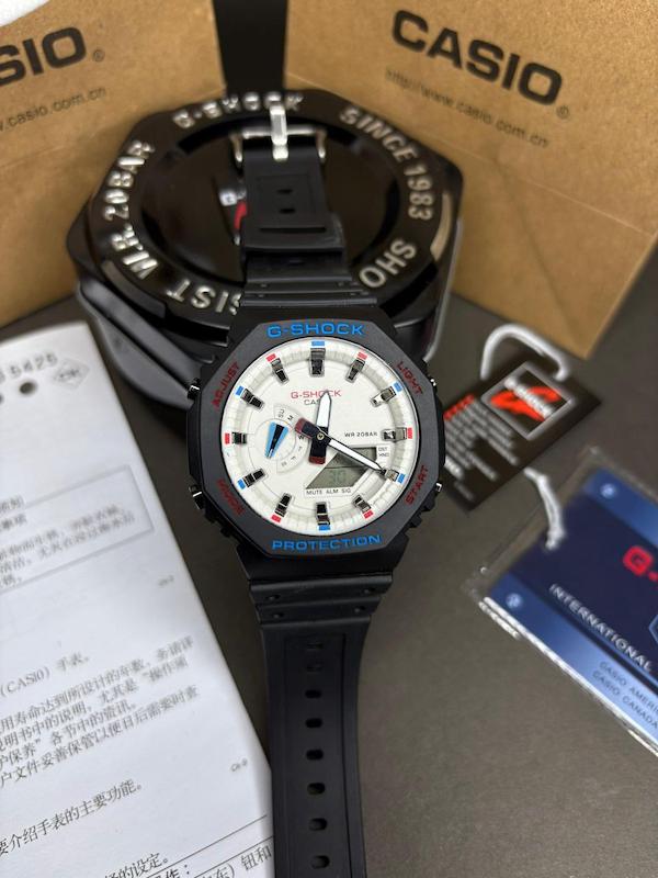 ساعت کاسیو جیشاک مدل Casio G-Shock GMA-S2100WT-1A  مشکی کیفیت سوپر مستر کوالیتی