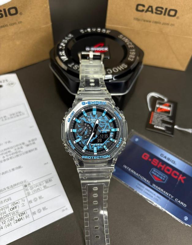 ساعت کاسیو جیشاک مدل CASIO G-SHOCK GA-2100    کریستالی اورانوس کیفیت سوپر مستر کوالیتی