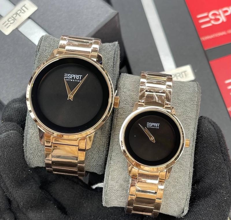 ساعت بند استیل ست زنانه و مردانه برند اسپریت