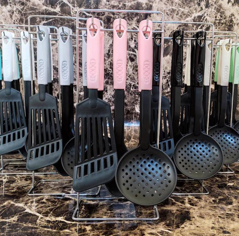 کفگیر ملاقه طاووس قیمت 150هزار