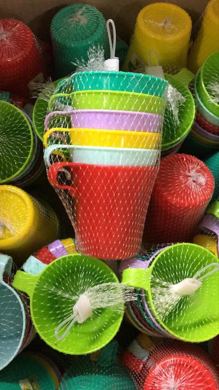 لیوان دسته دار۶ تایی قیمت40  هزار