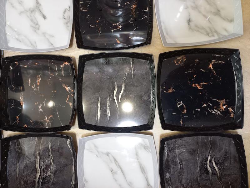 سینی مربع سنگی کد ۴۹۱ قیمت 48 هزار