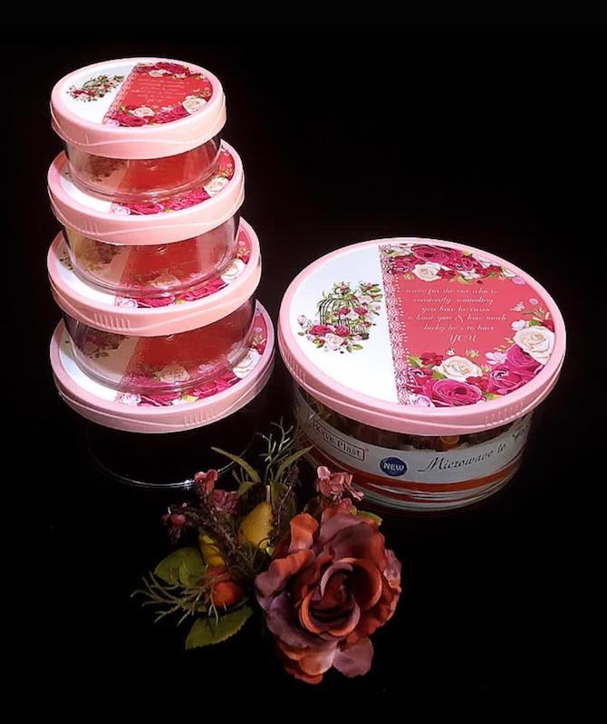 مانا گرد ۵ تکه درب گلدار قیمت ۵ تکه 300 هزار