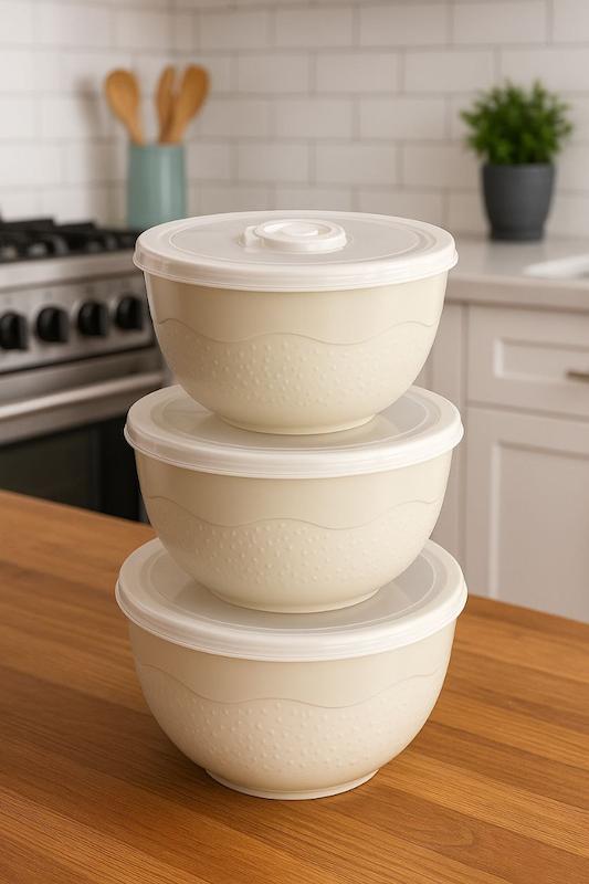 کاسه فریزری 18عددی گرد 80هزار تومان