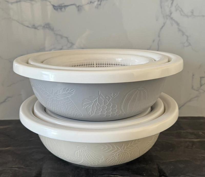 آبکش لگن 6 عددی بسته 12تایی 100هزار تومان