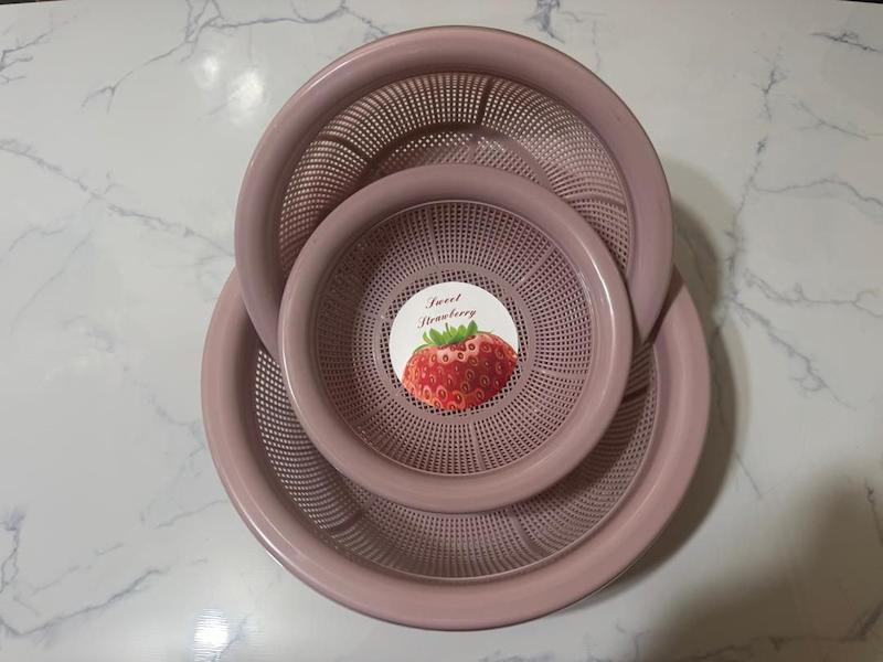 آبکش 3عددی بسته 12 عددی