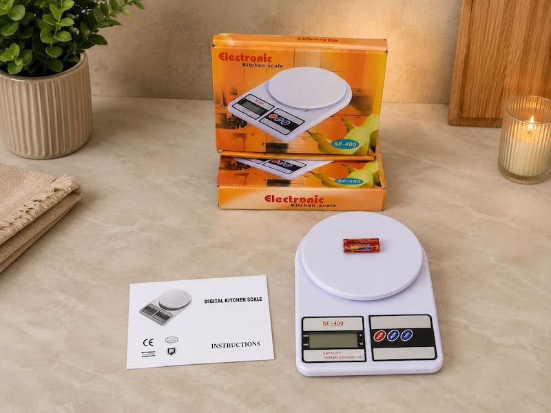 ✅️ ترازو  electronic ✅️ همراه با باطری ✅️ مدل sf400