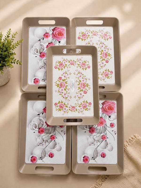 سینی کد 1520 موکا  ✅️ ابعاد  33×22