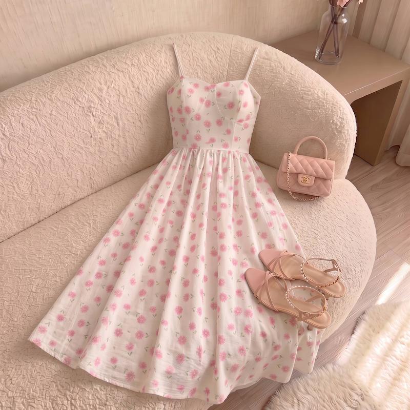 پیراهن پشت بند حلقه ای