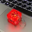 جاکلیدی طرح مکعب تی ان تی ماینکرافت چراغ دار