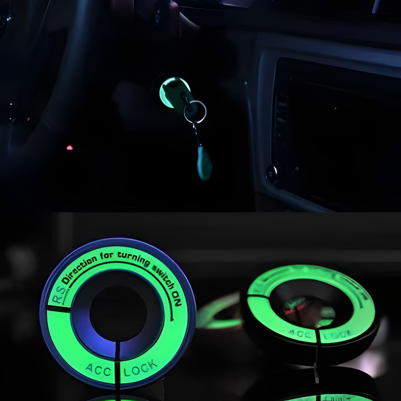 برچسب شب تاب دور سوییچ خودرو