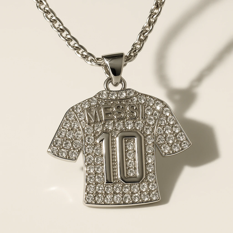 گردنبند فول نگین لباس لیونل مسی