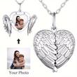 گردنبند لاکت طرح قلب قاب عکس بازشو