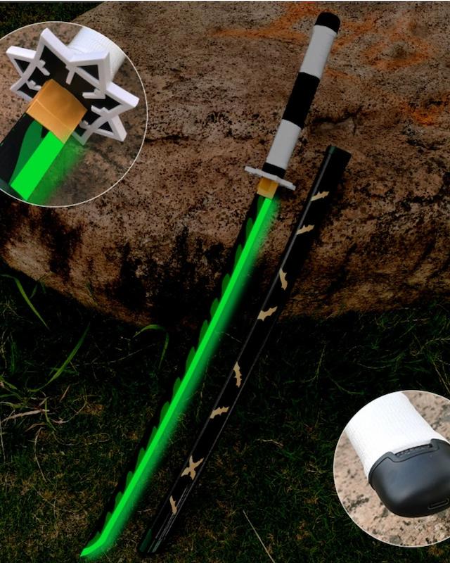 شمشیر سانمی شینازوگاوا انیمه شیطان کش ال ای دی دار