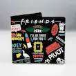 کیف پول طرح سریال فرندز FRIENDS چرمی