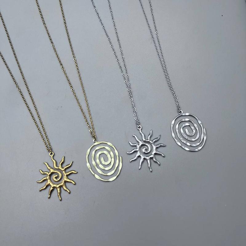 گردنبند اسپیرال مردانه زنانه با کیفیت