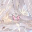 گردنبند پروانه و ستاره پینترستی