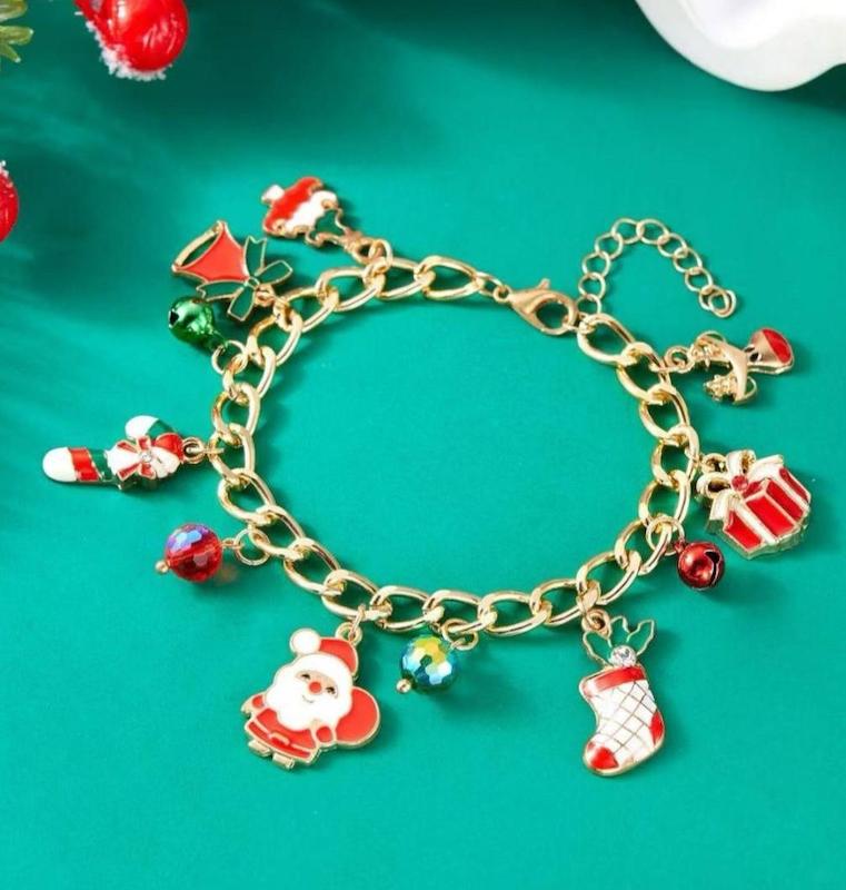 دستبند طرح بابانوئل کریسمس