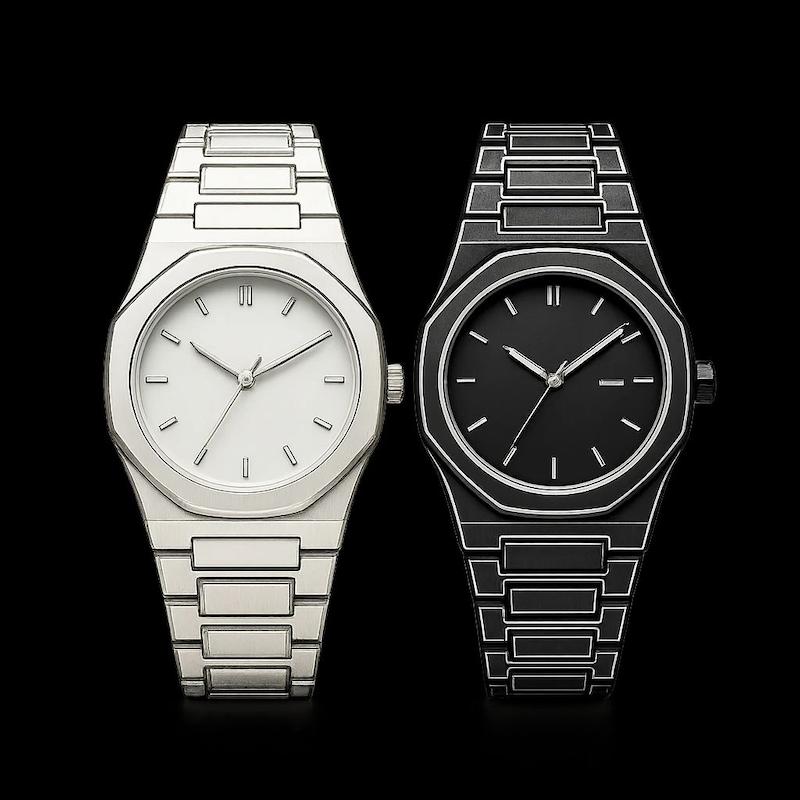 ساعت مردانه سه بعدی طرح AP طرح انیمه وان پیس قفل پروانه ای