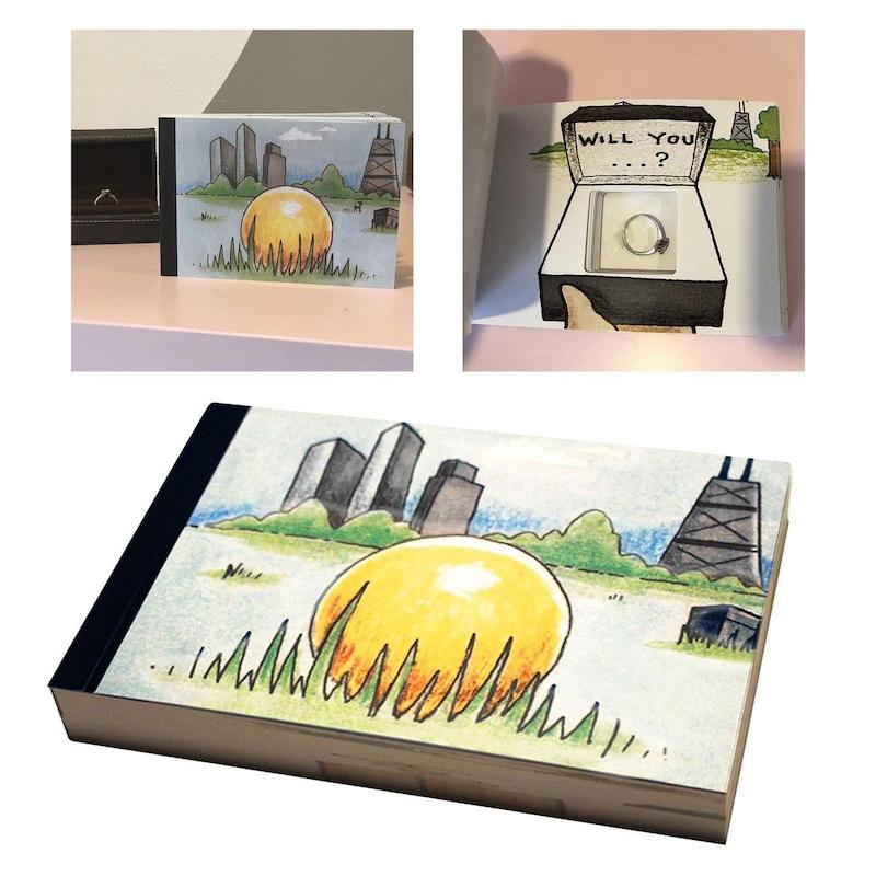 کتاب خواستگاری داستانی دارای جای انگشتر و حلقه