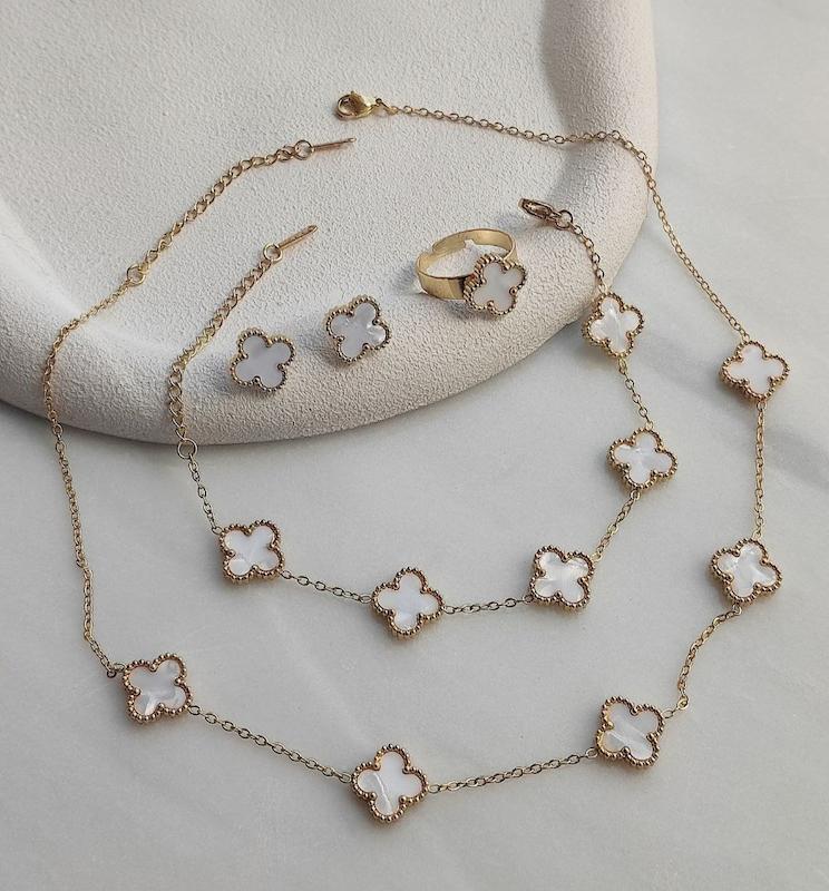 سرویس زنانه طرح ونکلیف ۴ تیکه استیل