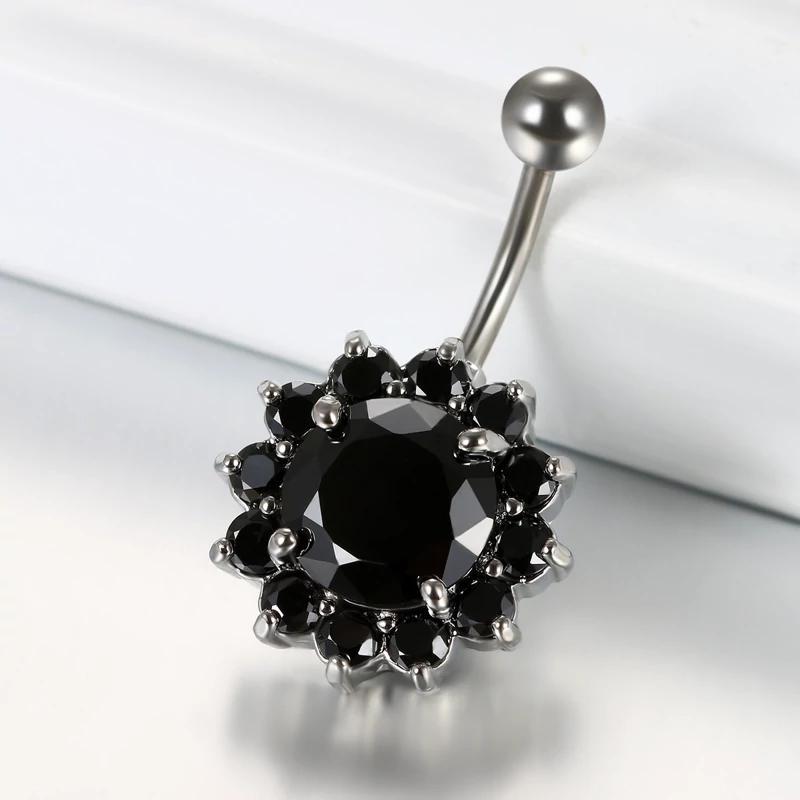 پیرسینگ ناف گل پلسیا