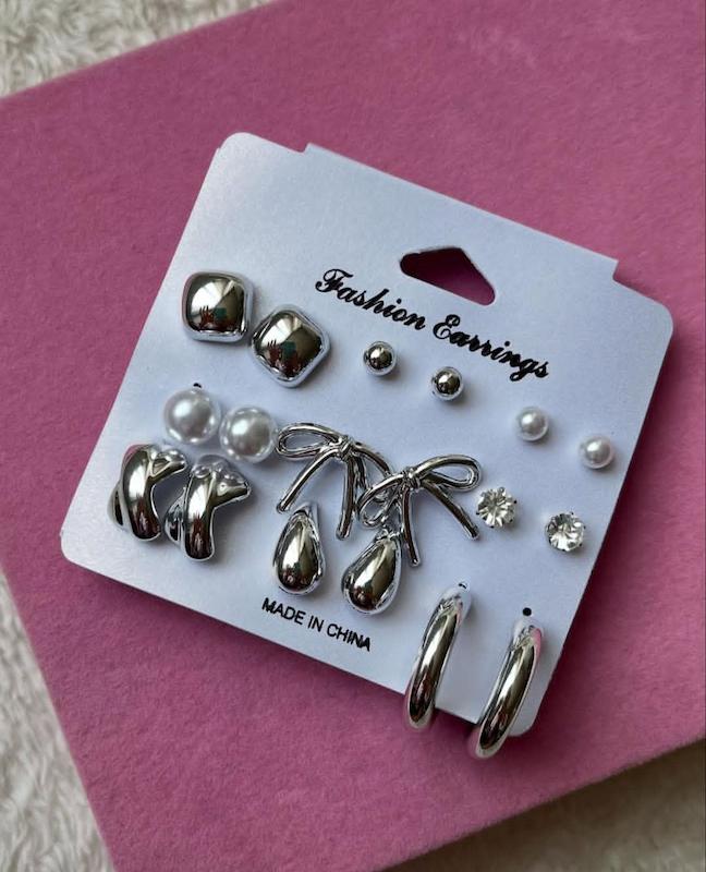 پک گوشواره پینترستی ۹ جفت