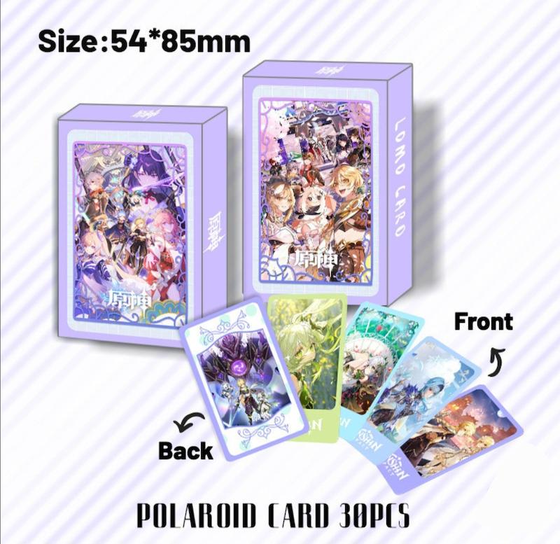 فوتوکارت پولاروید طرح بازی گنشین ایمپکت