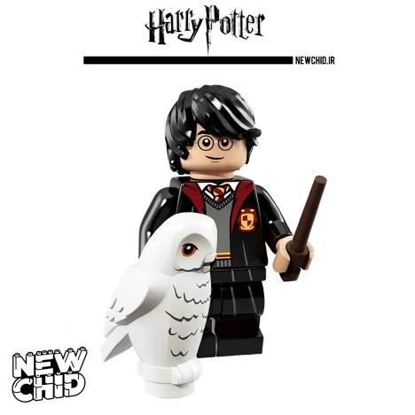 مینی فیگور شخصیت هری پاتر و جغد