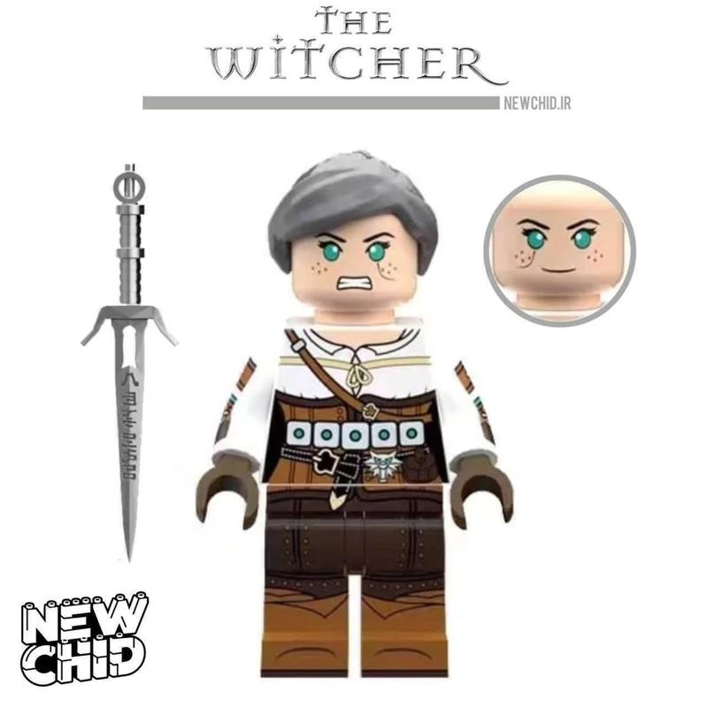 مینی فیگور سیری با شمشیر بازی ویچر
