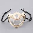 ماسک طرح جمجمه دندان ببر