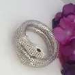 دستبند زنانه طرح مار لاکچری