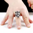 انگشتر مردانه گرگ وحشی