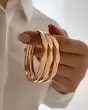 دستبند زنانه بنگل برند ژوپینگ چند ضلعی لوکس