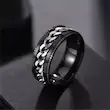 حلقه زنجیر دار چرخان استیل لوکس