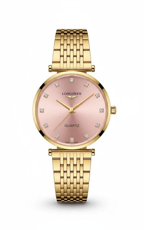 ساعت زنانه برند لونجین LONGINES بند استیل موتور کوارتز