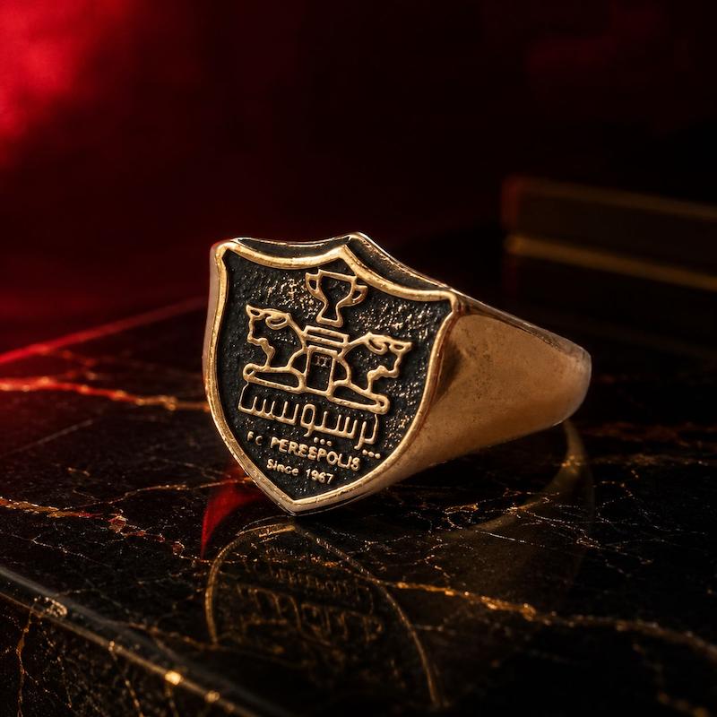 انگشتر مردانه طرح تیم پرسپولیس