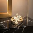 انگشتر زنانه طرح پروانه لاکچری