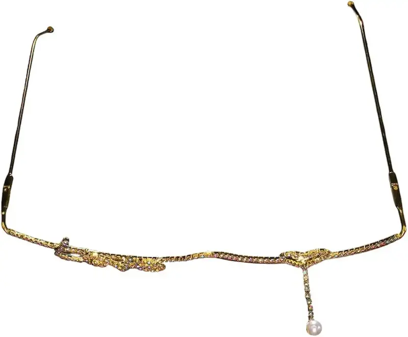 فریم عینک نگین دار