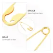گیره مو زنانه طرح سنجاق قفلی ترند